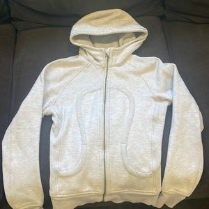 lulu lemon scuba zip up hoodie